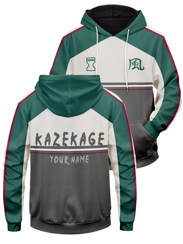 Fandomaniax - Personalized Hidden Sand Kazekage Unisex Pullover Hoodie