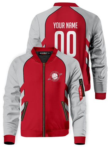 Fandomaniax - Personalized Houston Pizza Planet Bomber Jacket