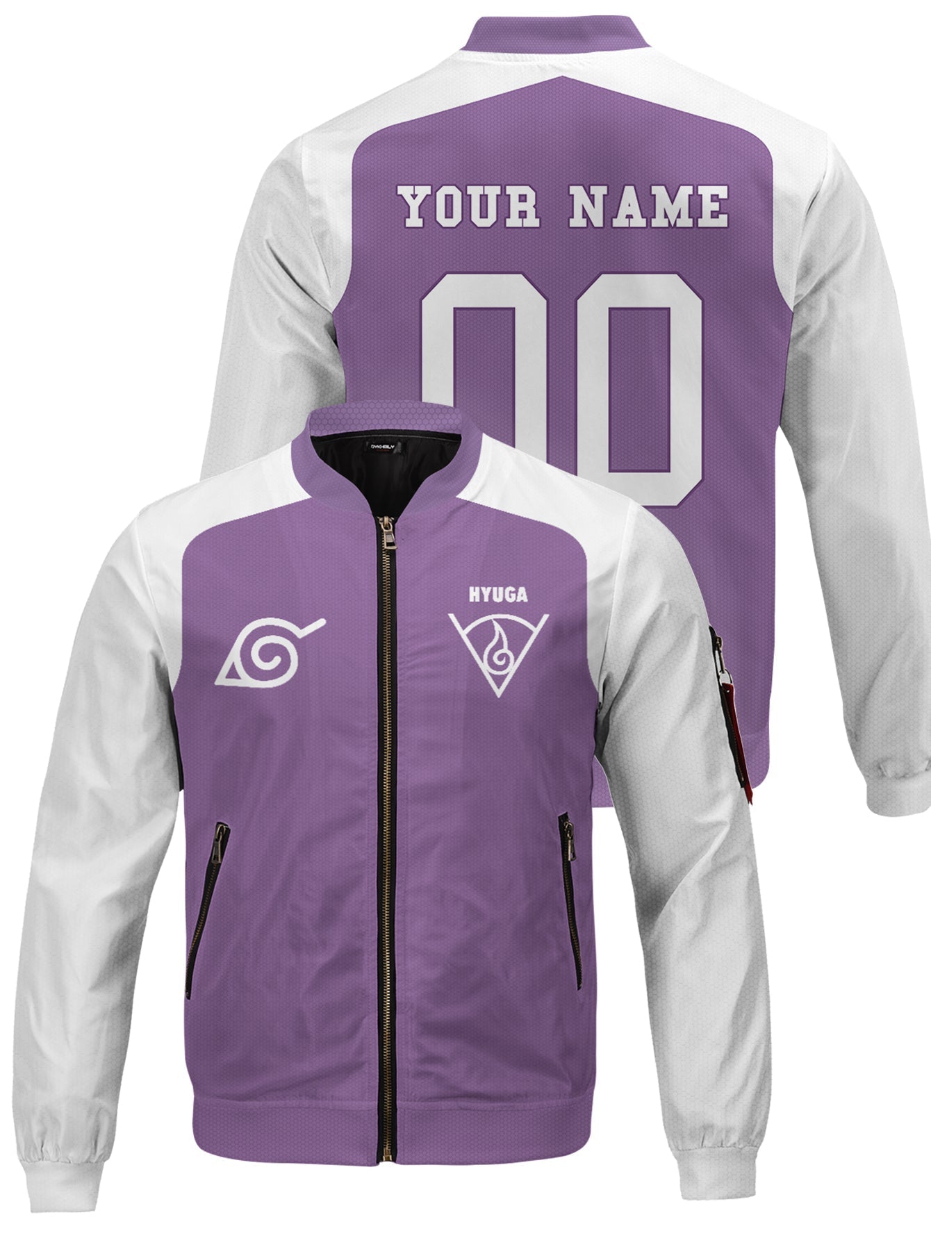 Fandomaniax - Personalized Hyuga Clan Bomber Jacket