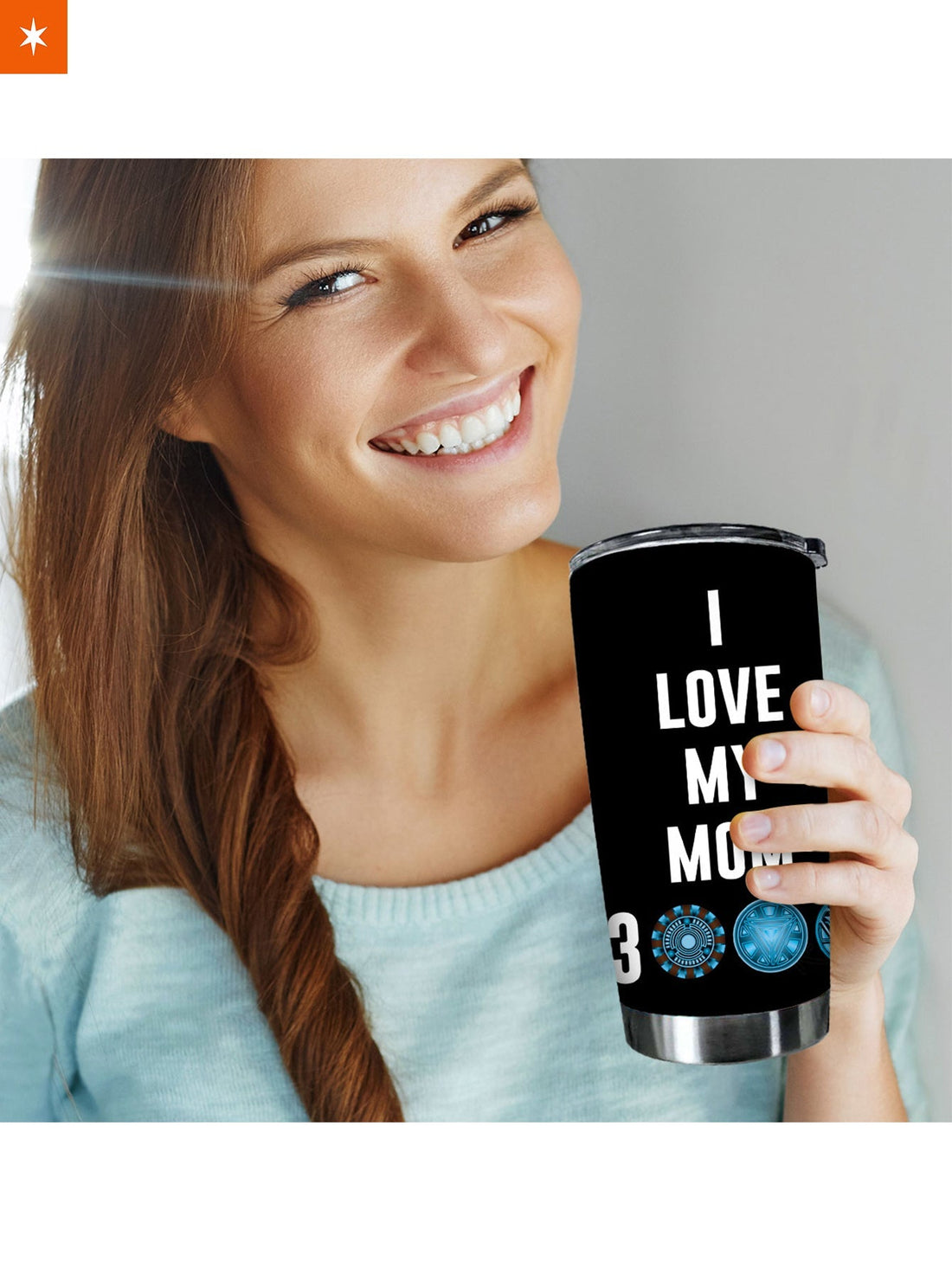 Fandomaniax - Personalized I love my Mom 3000 Tumbler