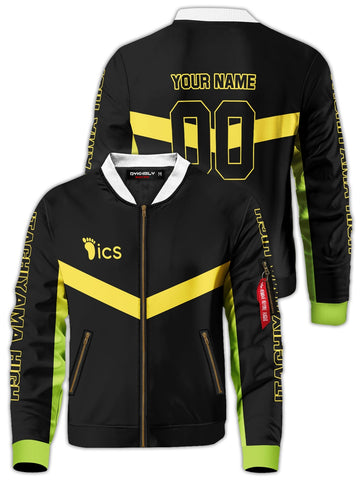 Fandomaniax - Personalized Itachiyama Libero Bomber Jacket