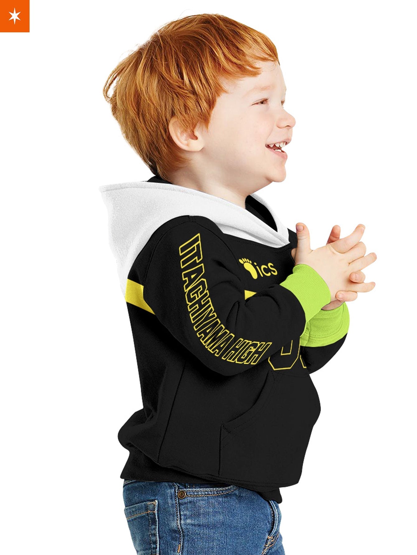 Fandomaniax - Personalized Itachiyama Libero Kids Unisex Pullover Hoodie