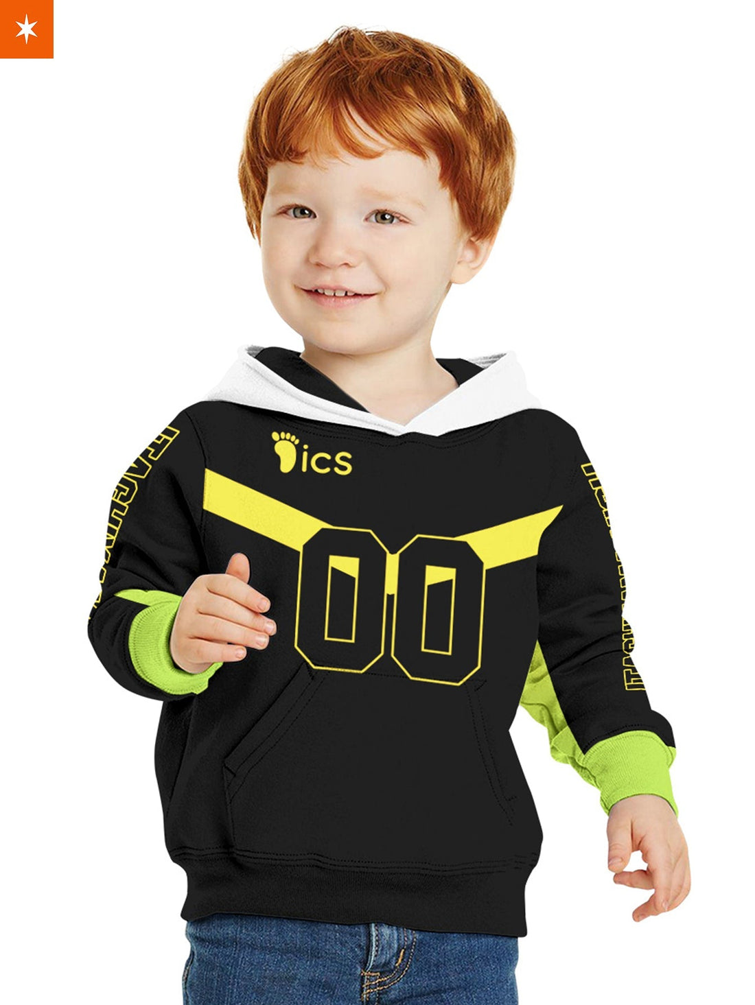 Fandomaniax - Personalized Itachiyama Libero Kids Unisex Pullover Hoodie