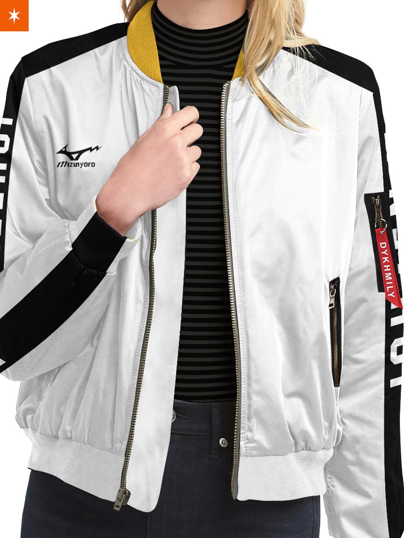 Fandomaniax - Personalized Johzenji Libero Bomber Jacket