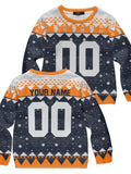 Fandomaniax - Personalized Karasuno Christmas Kids Unisex Wool Sweater