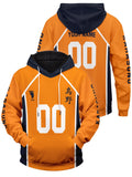 Fandomaniax - Personalized Karasuno Libero Unisex Pullover Hoodie