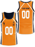 Fandomaniax - Personalized Karasuno Libero Unisex Tank Tops