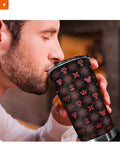 Fandomaniax - Personalized Khearts Pattern Tumbler