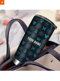 Fandomaniax - Personalized Khearts Pattern Tumbler