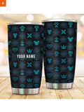 Fandomaniax - Personalized Khearts Pattern Tumbler