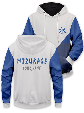 Fandomaniax - Personalized Mizukage Unisex Pullover Hoodie