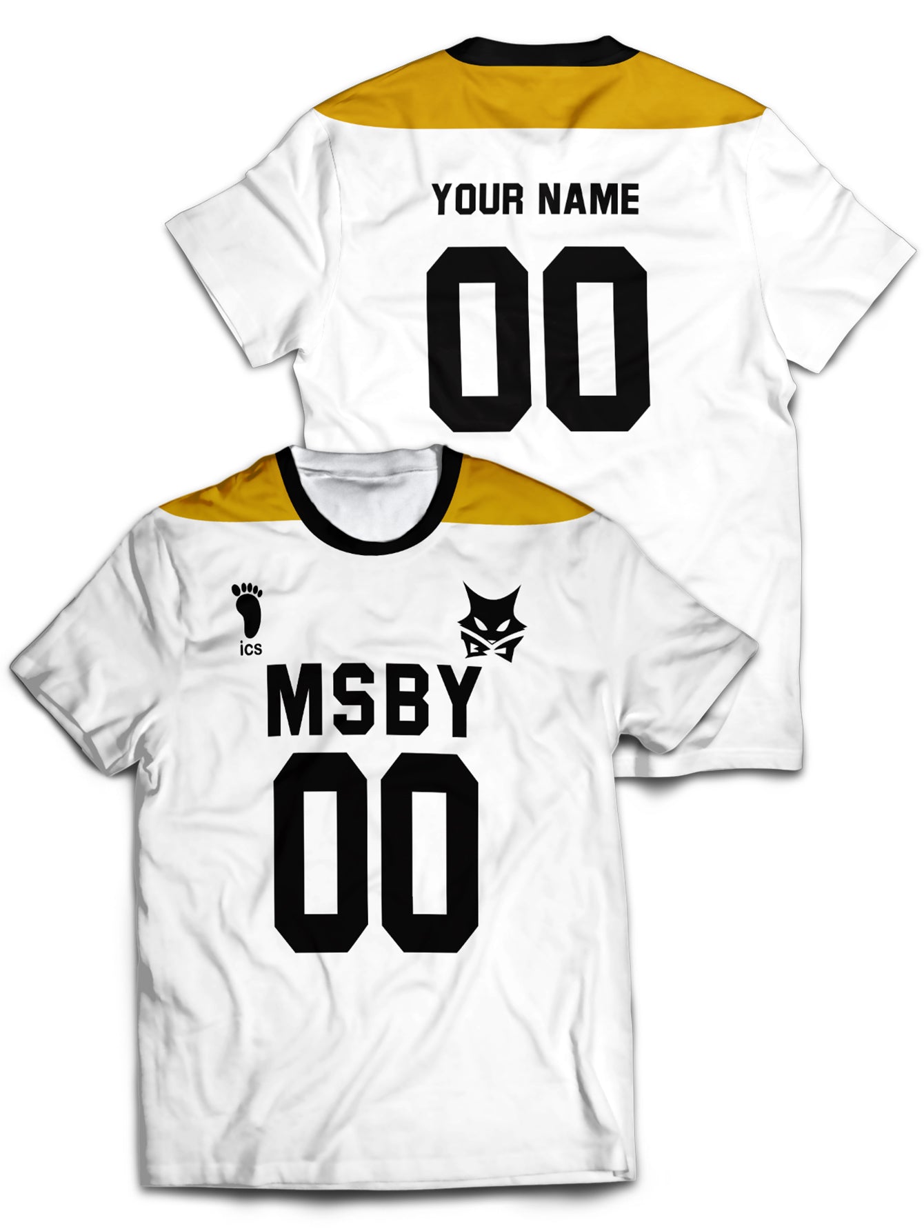 Fandomaniax - Personalized MSBY Black Jackals Libero Unisex T-Shirt