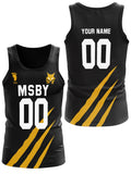 Fandomaniax - Personalized MSBY Black Jackals Unisex Tank Tops