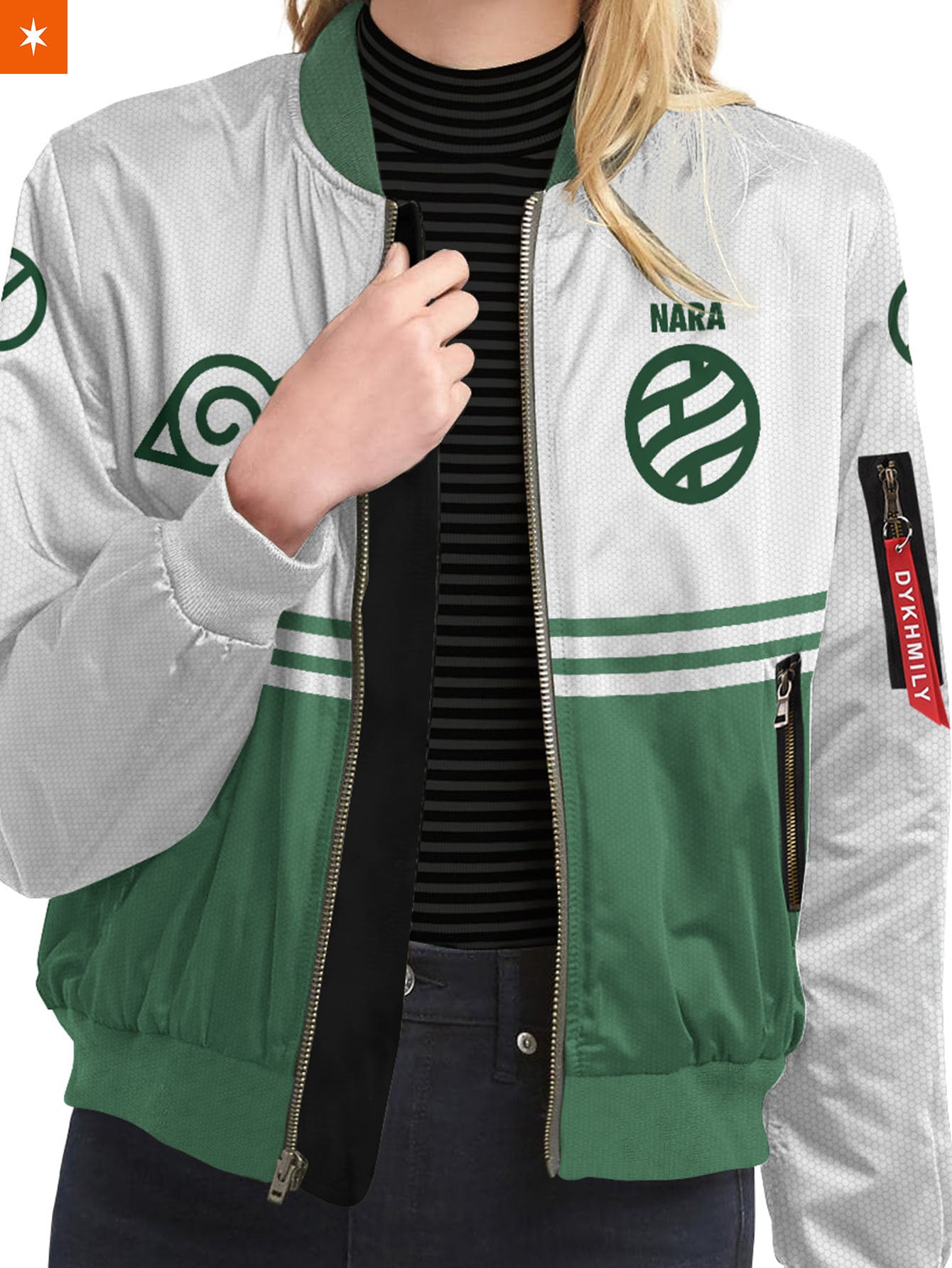 Fandomaniax - Personalized Nara Clan Bomber Jacket