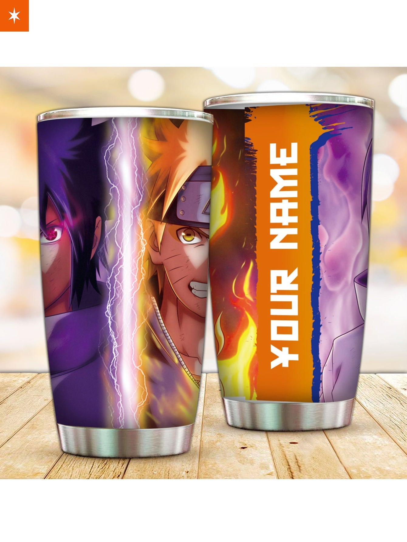 Fandomaniax - Personalized Naruto and Sasuke Tumbler