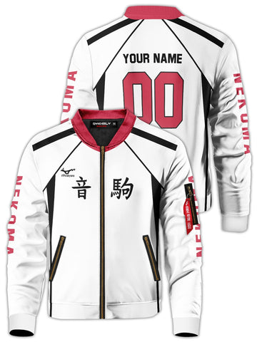 Fandomaniax - Personalized Nekoma Libero Bomber Jacket