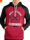 Fandomaniax - Personalized Ninja Academy Unisex Pullover Hoodie