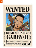 Fandomaniax - Personalized One Piece Wanted Bounty Digital Artwork