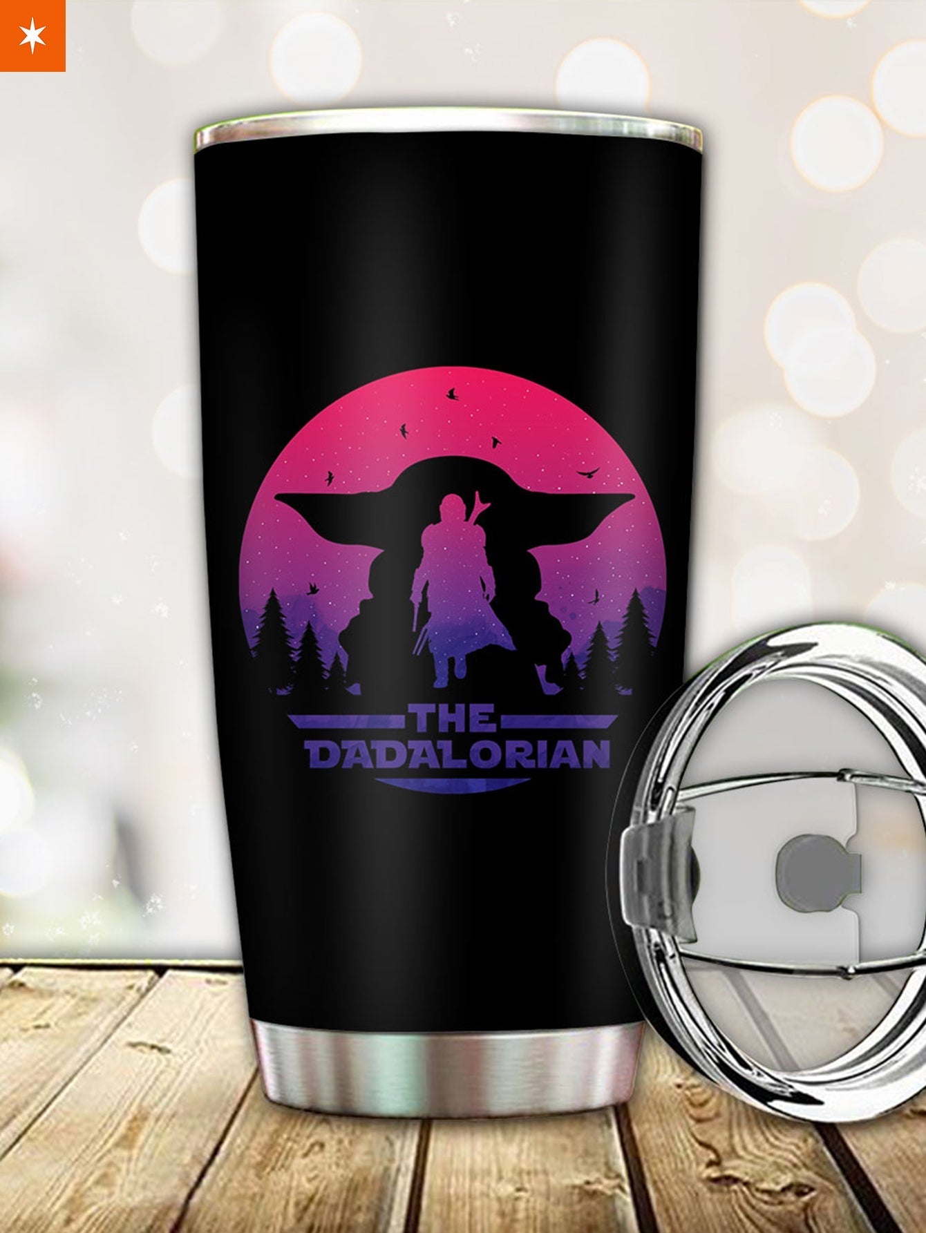 Fandomaniax - Personalized Papalorian Tumbler