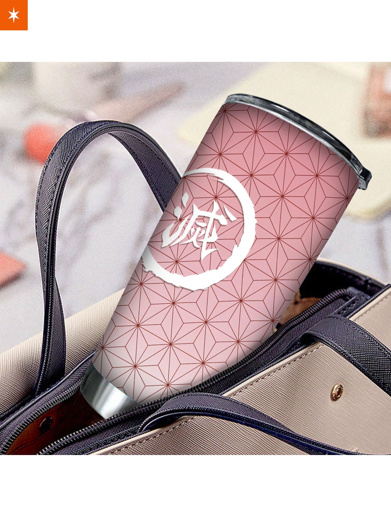 Fandomaniax - Personalized Pink Demon Tumbler