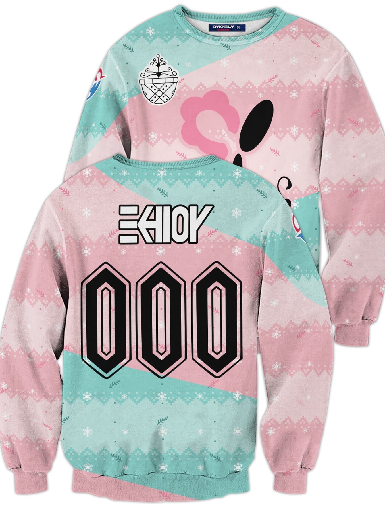 Fandomaniax - [Buy 1 Get 1 SALE] Personalized Poke Fairy Uniform Unisex Wool Sweater