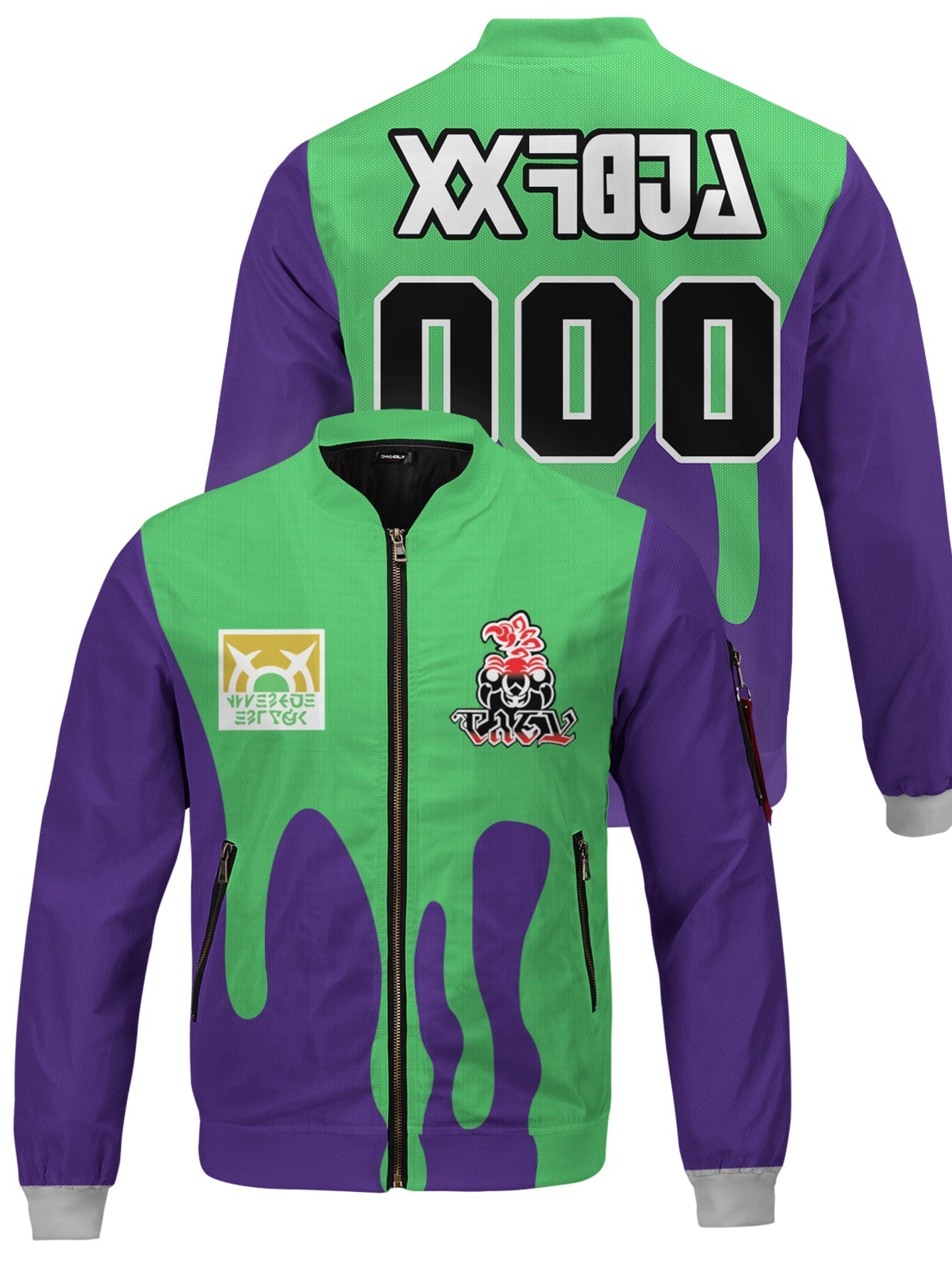 Fandomaniax - [Buy 1 Get 1 SALE] Personalized Poke Poison Uniform Bomber Jacket