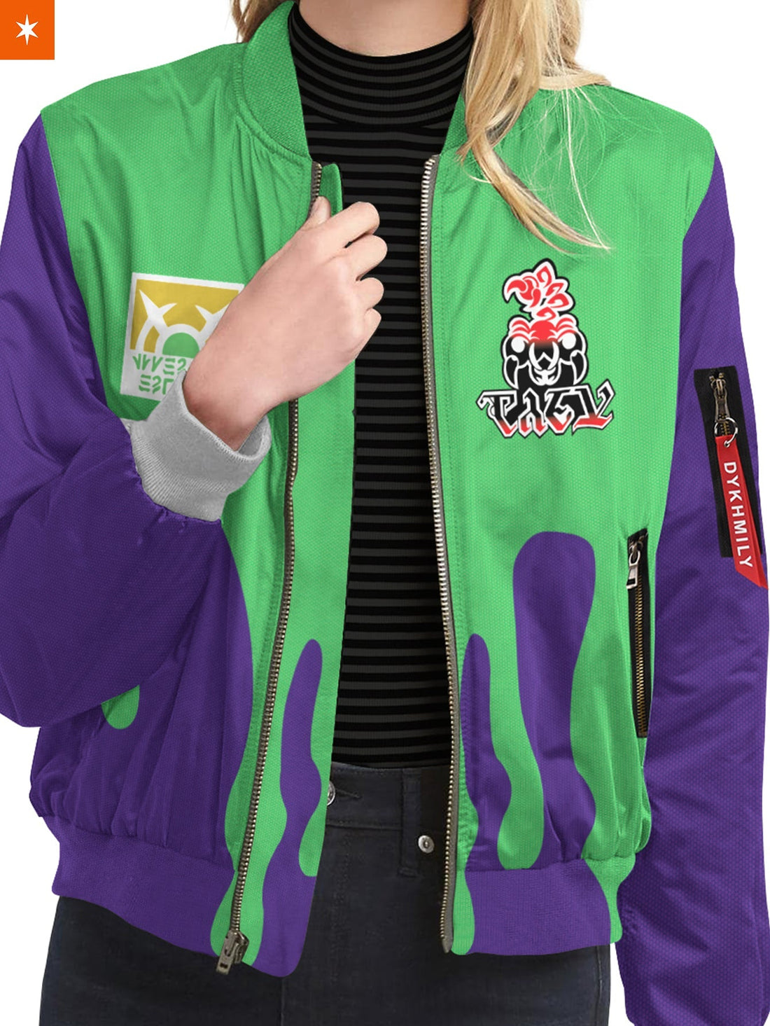 Fandomaniax - [Buy 1 Get 1 SALE] Personalized Poke Poison Uniform Bomber Jacket