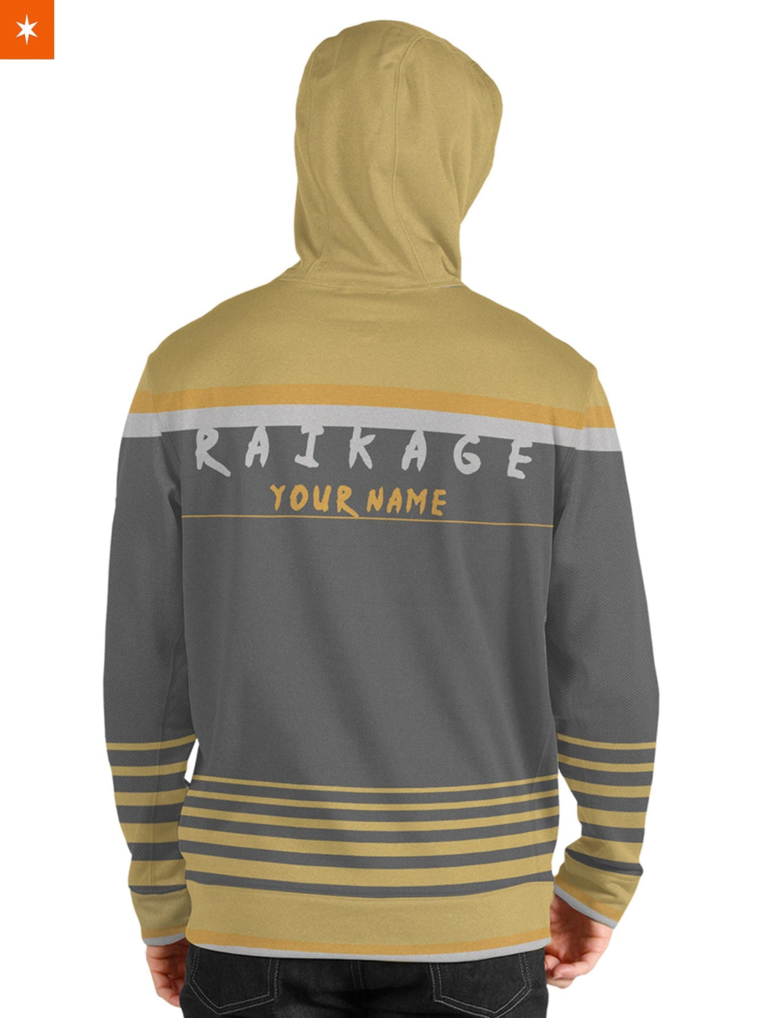 Fandomaniax - Personalized Raikage Unisex Pullover Hoodie