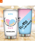 Fandomaniax - Personalized Re: Zero Rem Ram Tumbler