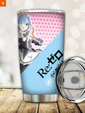 Fandomaniax - Personalized Re: Zero Rem Ram Tumbler