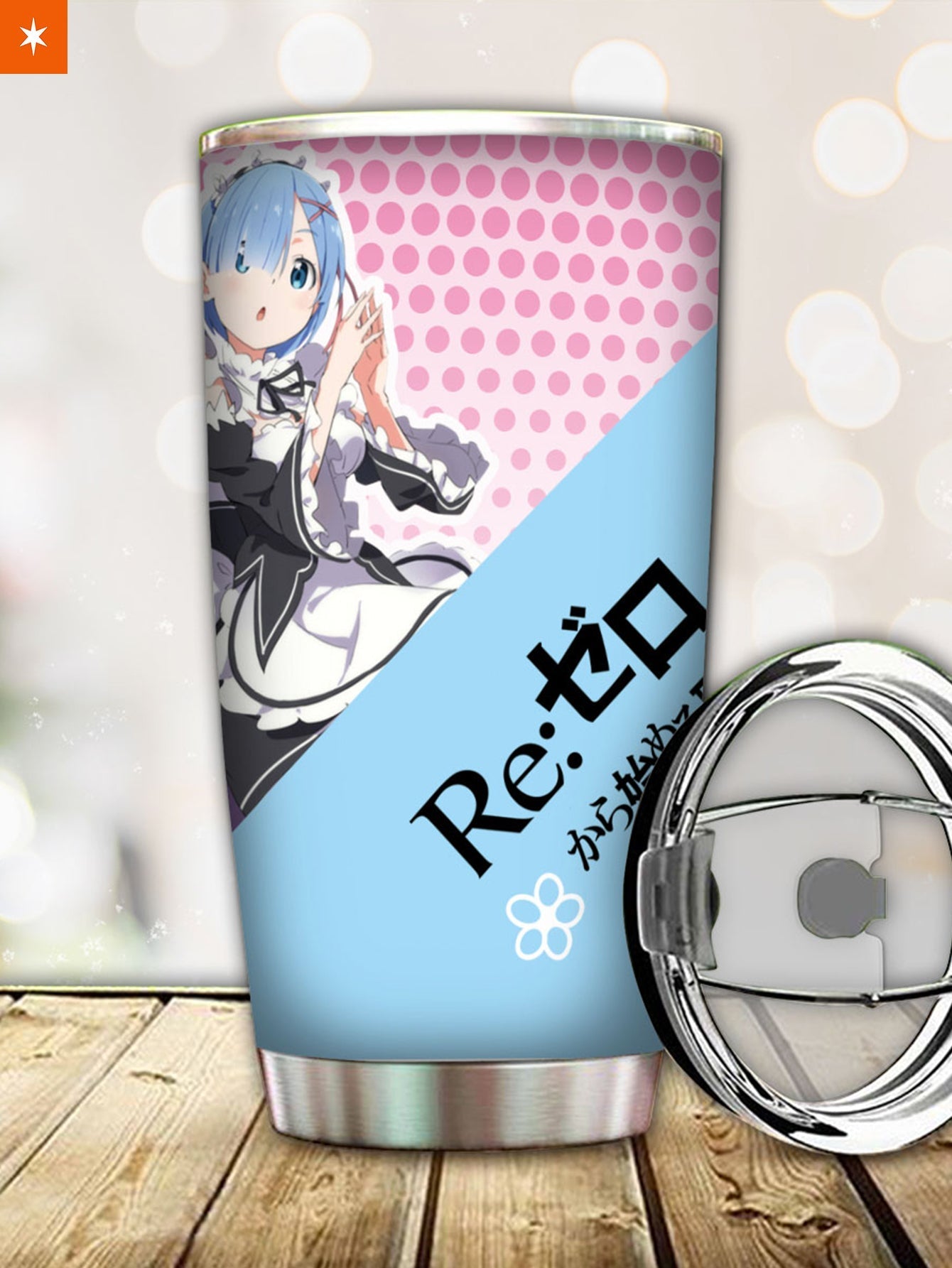 Fandomaniax - Personalized Re: Zero Rem Ram Tumbler