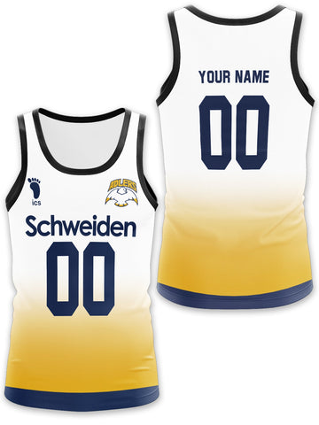 Fandomaniax - Personalized Schweiden Adlers Unisex Tank Tops