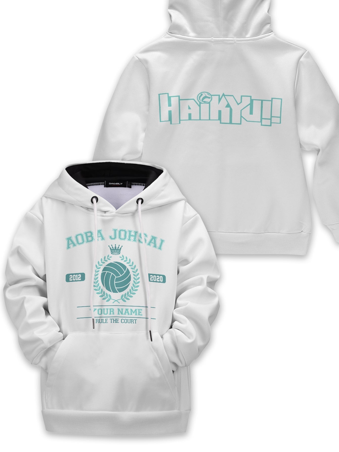 Fandomaniax - Personalized Seijoh Rule The Court Kids Unisex Pullover Hoodie