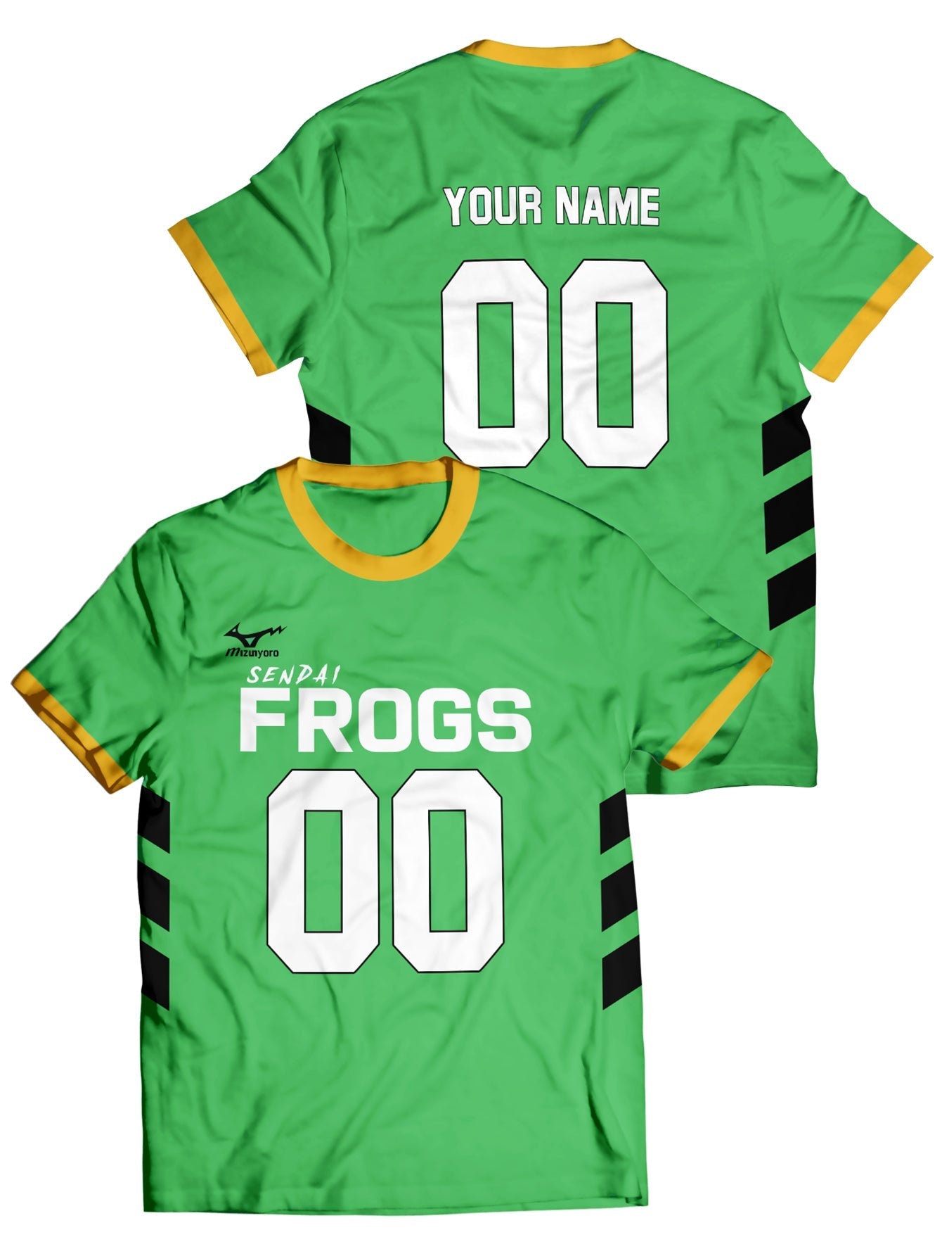 Fandomaniax - Personalized Sendai Frogs Unisex T-Shirt