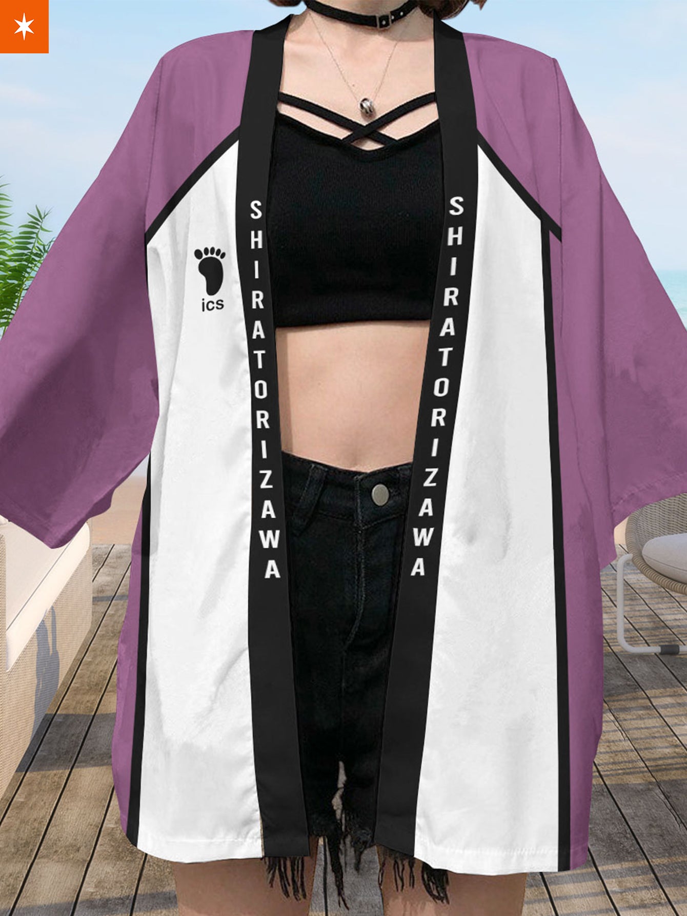 Fandomaniax - Personalized Shiratorizawa High Kimono