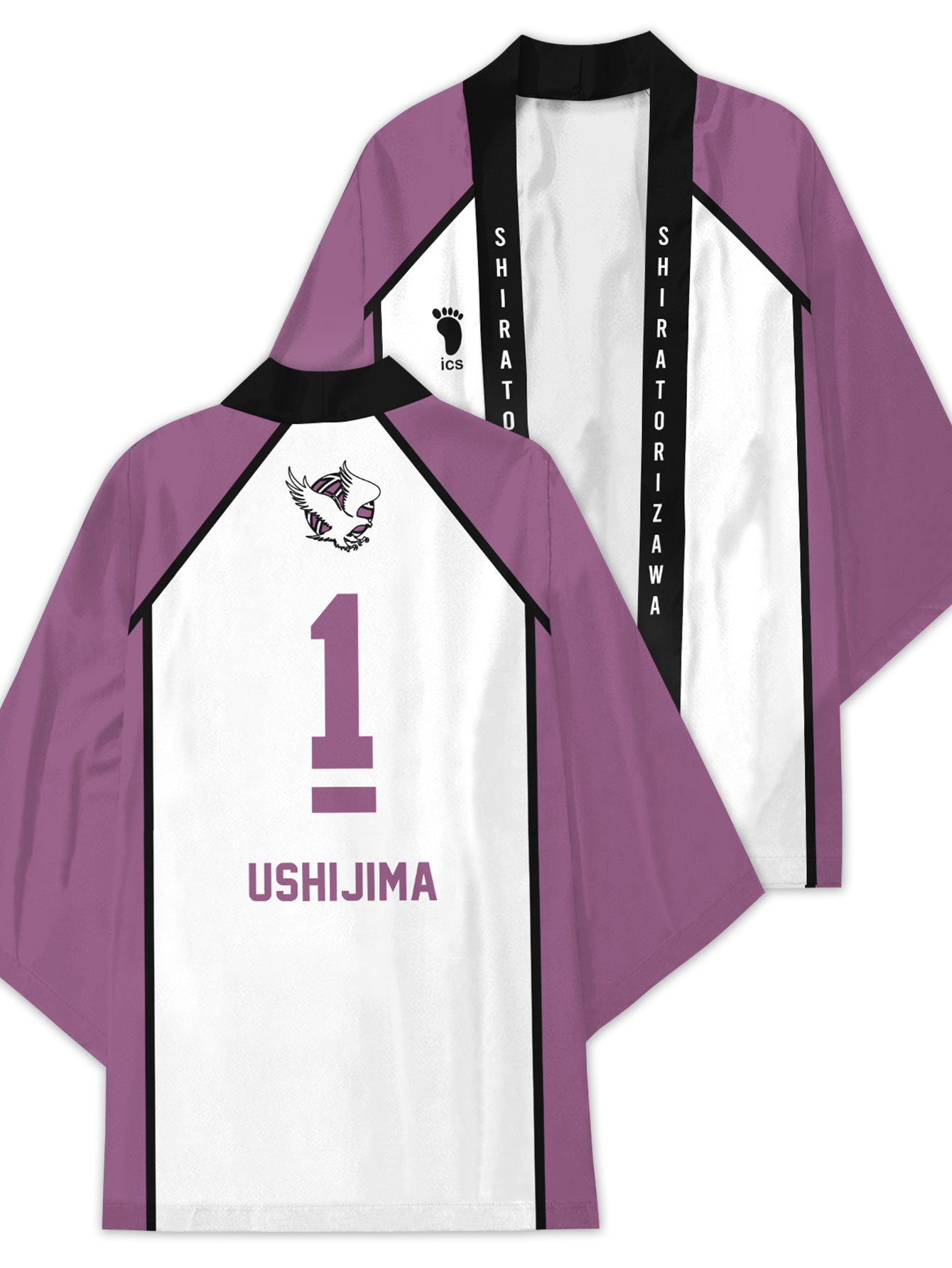 Fandomaniax - Personalized Shiratorizawa High Kimono