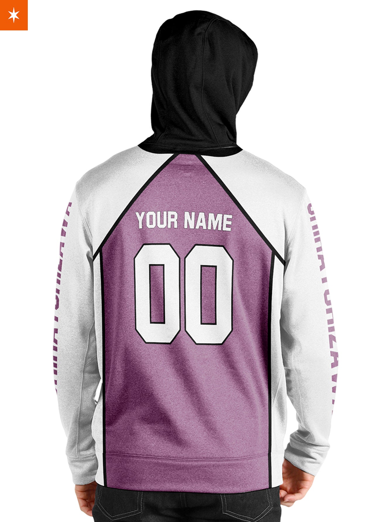 Fandomaniax - Personalized Shiratorizawa Libero Unisex Pullover Hoodie