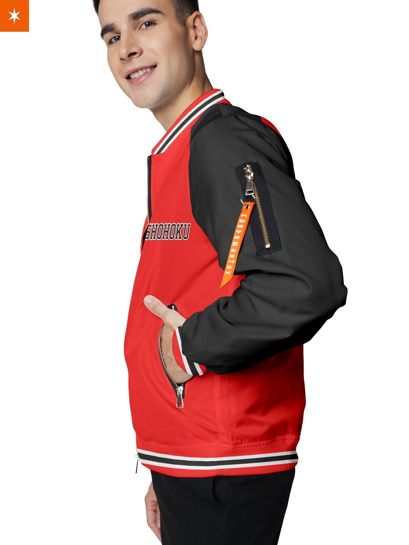 Fandomaniax - Personalized Shohoku Jersey Bomber Jacket