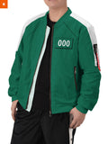 Fandomaniax - Personalized Squid Game Bomber Jacket