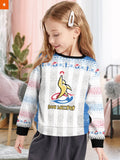 Fandomaniax - Personalized Sword and Shield Kids Unisex Wool Sweater