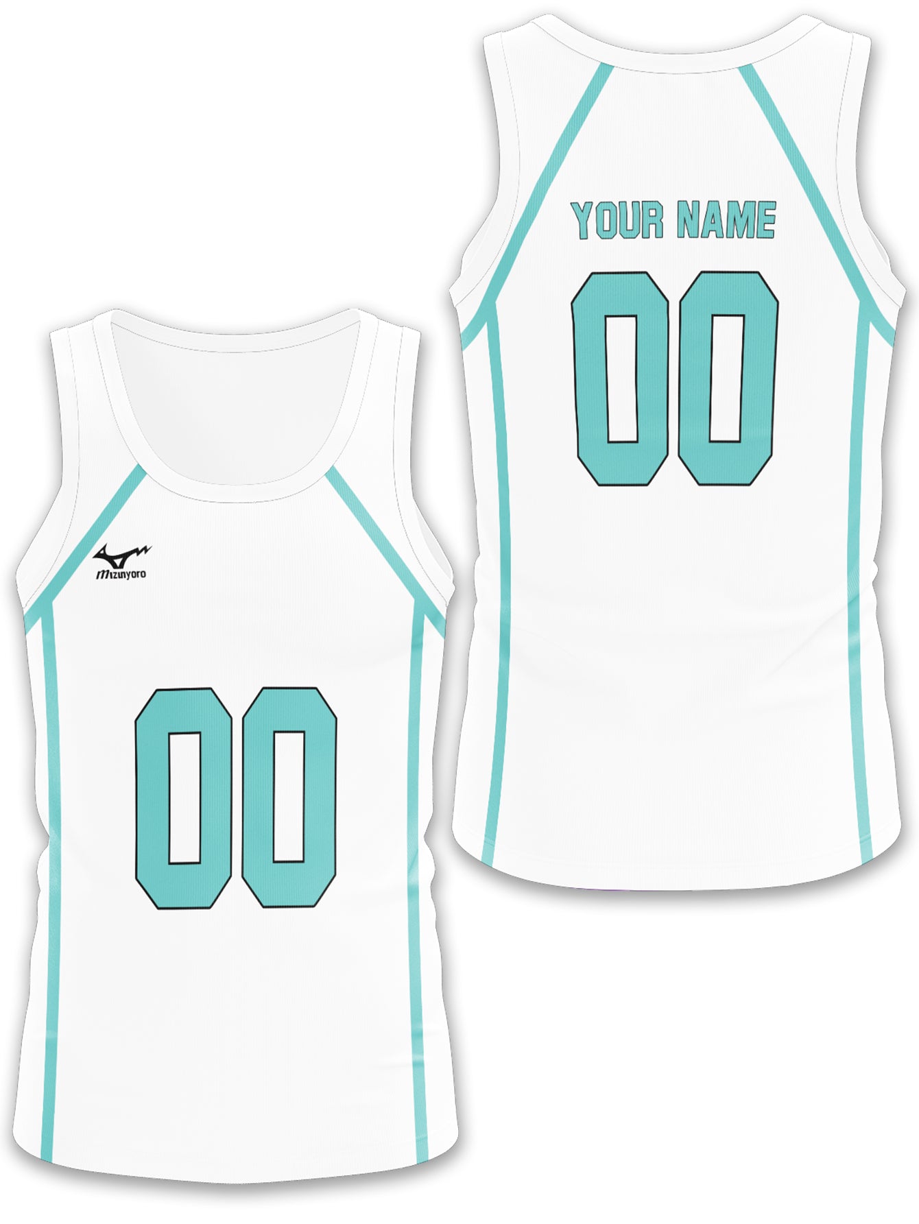 Fandomaniax - Personalized Team Aoba Johsai Unisex Tank Tops