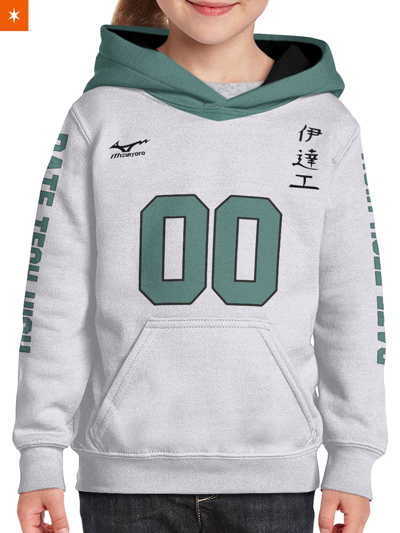 Fandomaniax - Personalized Team Datekou Kids Unisex Pullover Hoodie