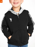 Fandomaniax - Personalized Team Inarizaki Kids Unisex Zipped Hoodie