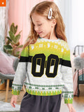 Fandomaniax - Personalized Team Itachiyama Christmas Kids Unisex Wool Sweater