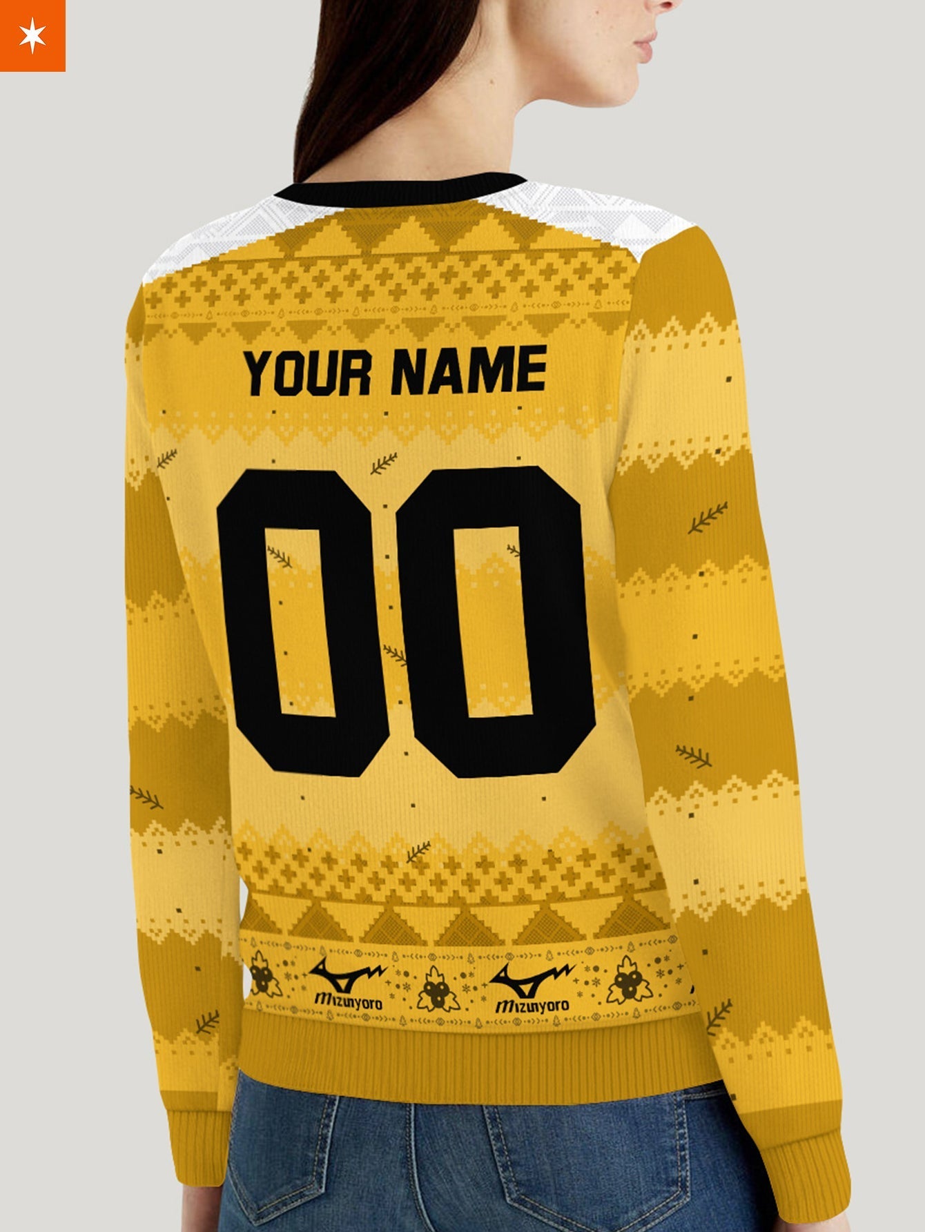 Fandomaniax - Personalized Team Johzenji Christmas Unisex Wool Sweater