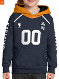 Fandomaniax - Personalized Team Karasuno Kids Unisex Pullover Hoodie