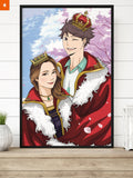 Fandomaniax - Personalized The King 3D Transition Canvas