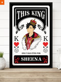 Fandomaniax - Personalized The King 3D Transition Canvas