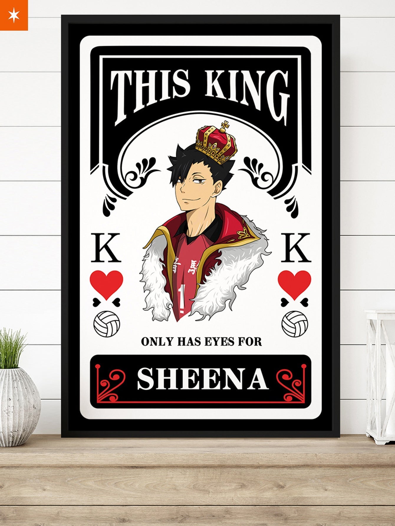 Fandomaniax - Personalized The King 3D Transition Canvas