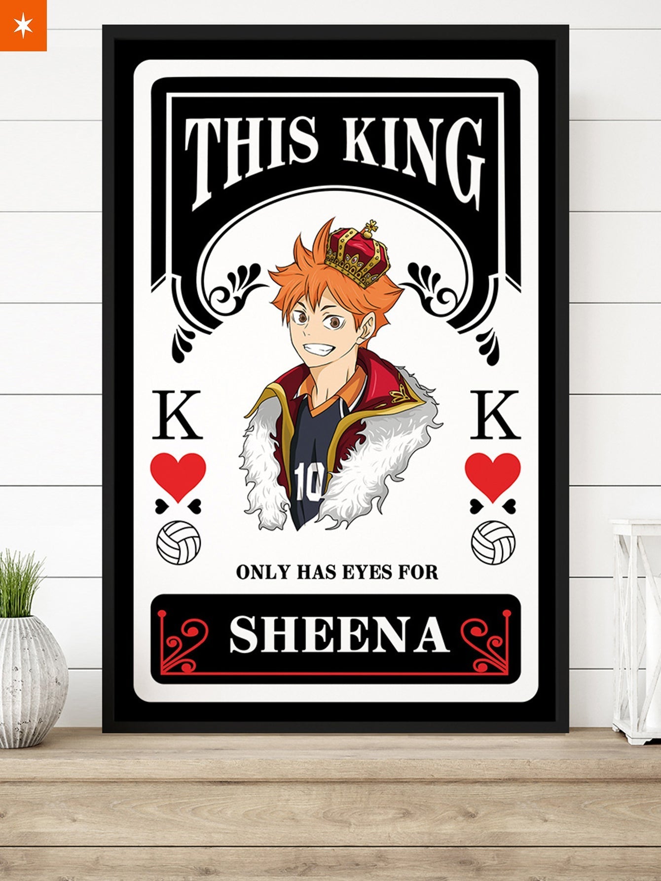 Fandomaniax - Personalized The King 3D Transition Canvas